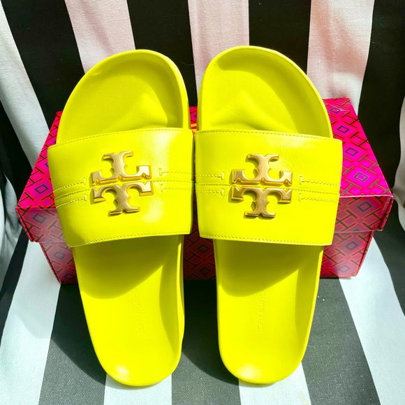 Tory Burch Cloud Sandals💛NWT💛 - Picture 1 of 15